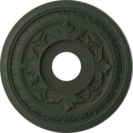 Baltimore PVC Ceiling Medallion (Fits Canopies Up To 6 1/2), 16OD X 3 1/2ID X 1P